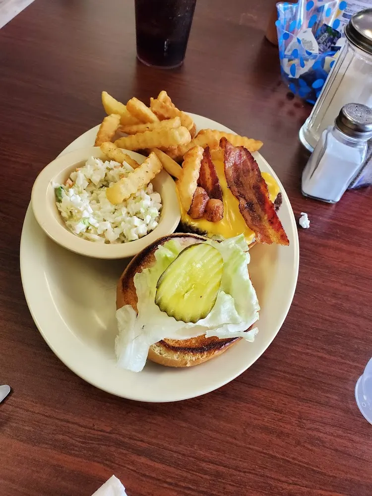Bacon Cheeseburger Platter